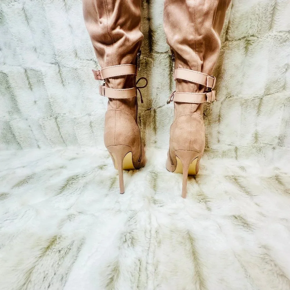 * So Me Blush Pink Over The Knee 4.5